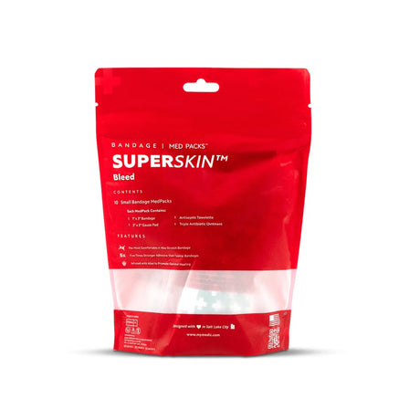 MY MEDIC - SuperSkin® Bandage 10-Pack Compact First Aid Solution