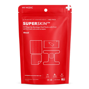 MY MEDIC - SuperSkin Fingertip Bandage 10-Pack Med Pack