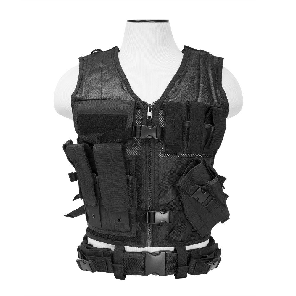 NcSTAR - Tactical Vest [MED-2XL] - Black