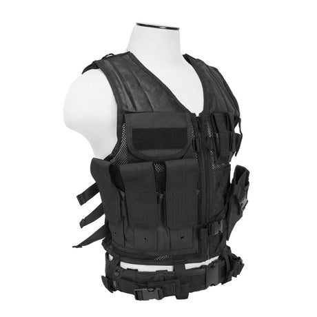 NcSTAR - Tactical Vest [MED-2XL] - Black — view 2