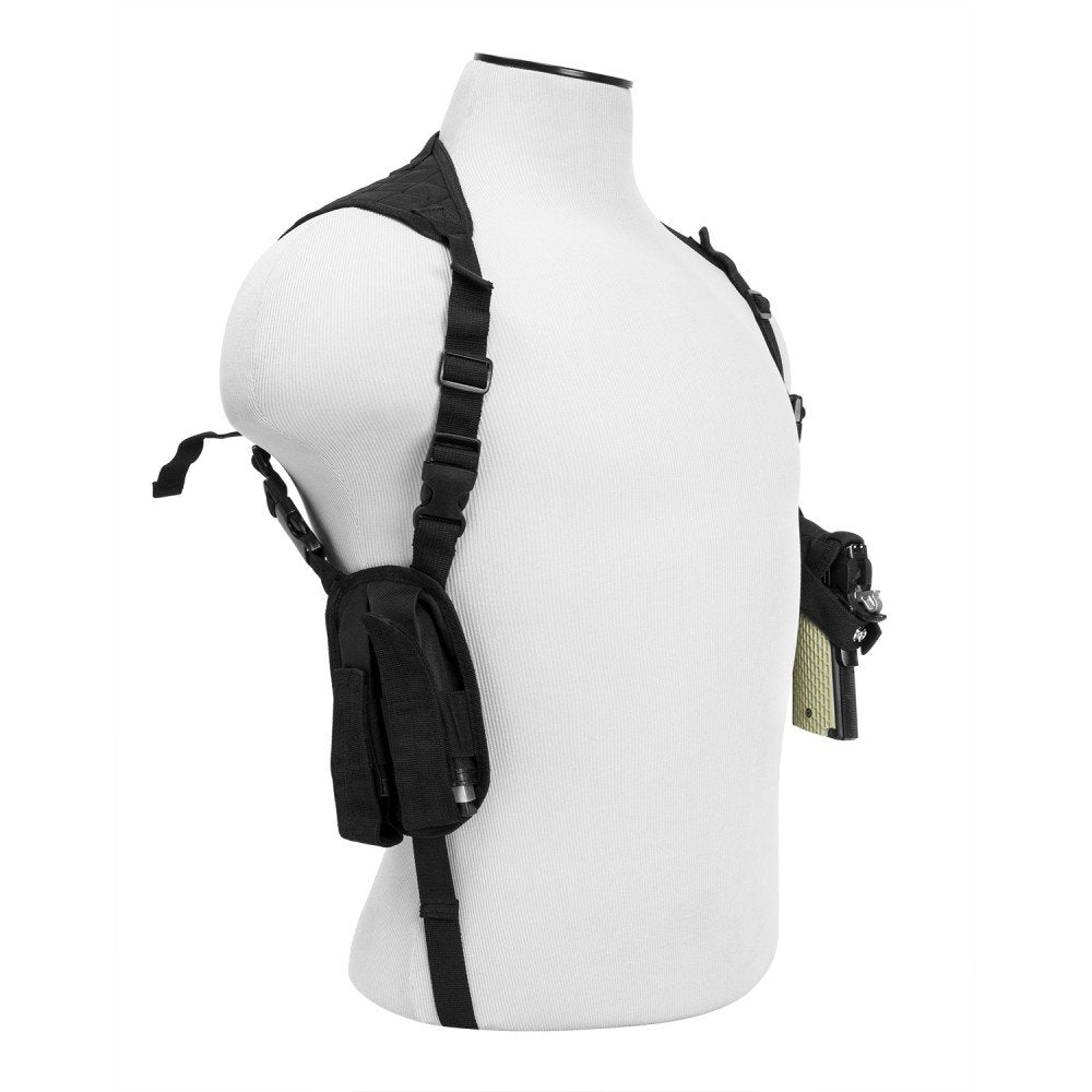 NcSTAR - Ambidextrous Shoulder Holster - Black