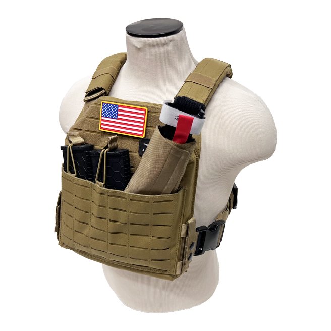 NcSTAR - Laser Cut Plate Carrier Med-2XL - Black — view 4