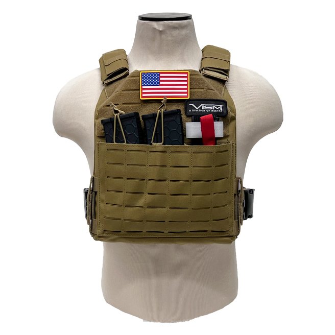 NcSTAR - Laser Cut Plate Carrier Medium to 2XL - Tan — view 7