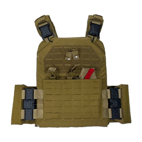 NcSTAR - Quick Release Laser Cut Plate Carrier 11x14 - Tan
