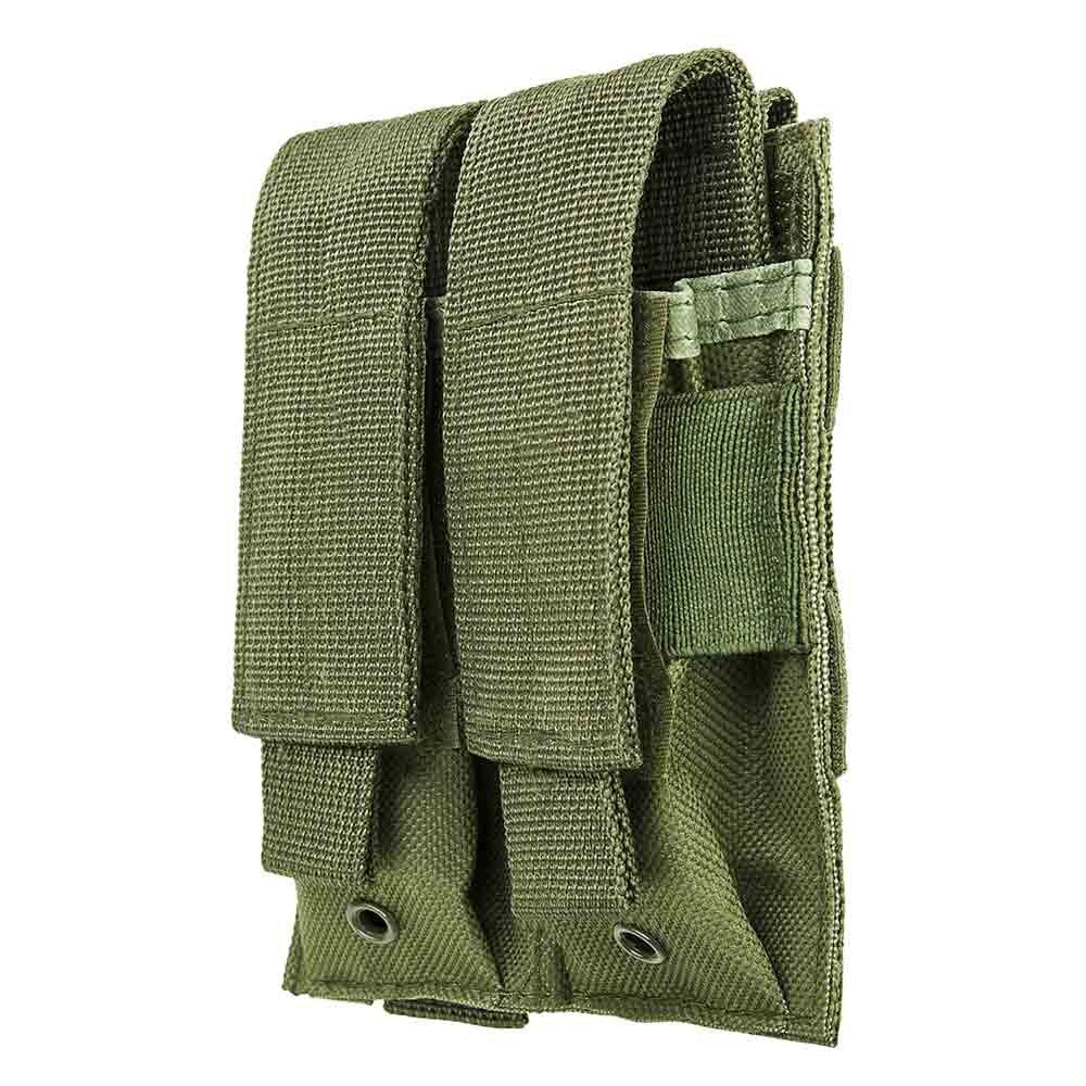 NcSTAR - Double Pistol Mag Pouch - Green