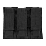 NcSTAR - Triple Pistol Mag Pouch - Black