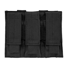 NcSTAR - Triple Pistol Mag Pouch - Black