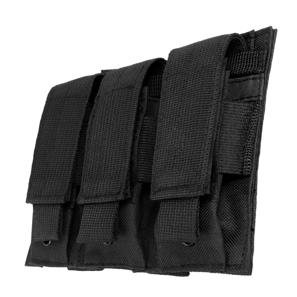 NcSTAR - Triple Pistol Mag Pouch - Black
