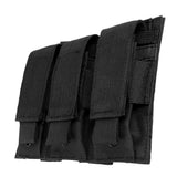 NcSTAR - Triple Pistol Mag Pouch - Black