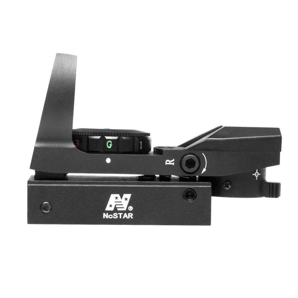 NcSTAR - Red & Green Four Reticle Reflex Optic - Black