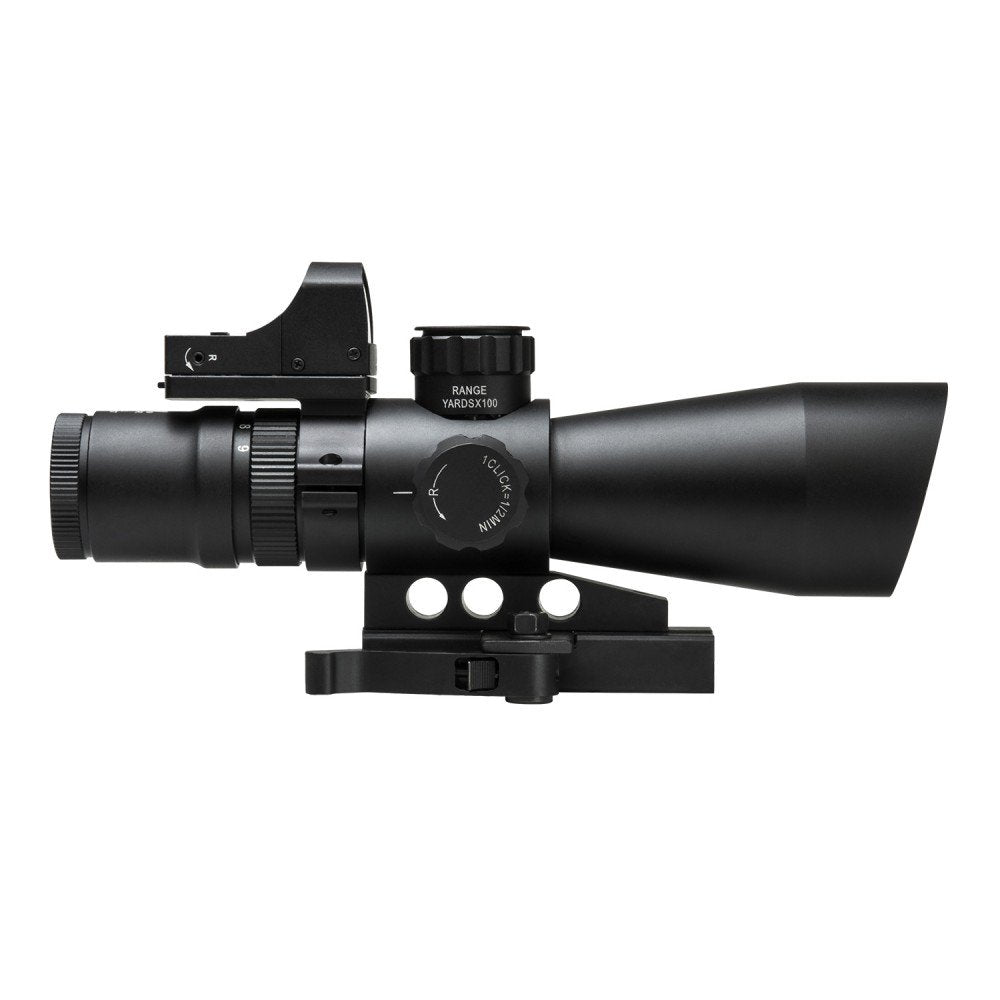 NcSTAR - 3-9X42 USS Gen II Mil-Dot Scope with Micro Red Dot