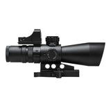 NcSTAR - 3-9X42 USS Gen II P4-SNIPER with Micro Red Dot