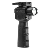 NcSTAR - Vertical Grip with Strobe Flashlight & Green Laser