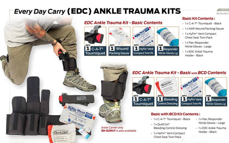 North American Rescue – Every Day Carry (EDC) Ankle Trauma Kit