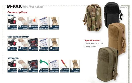 North American Rescue - M-FAK Mini First Aid Kit