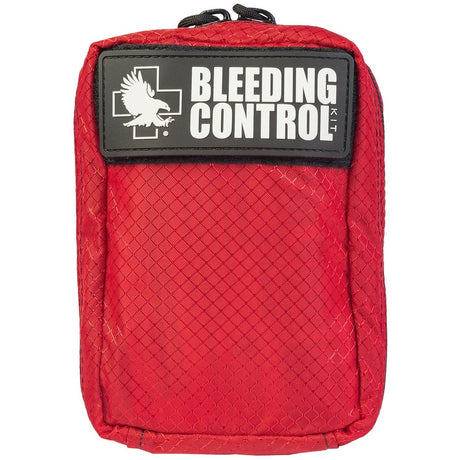 North American Rescue - Public Access Individual Bleeding Control Kit - Red Nylon Bag