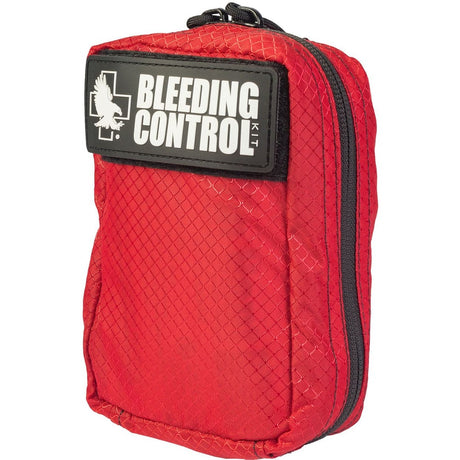 North American Rescue - Public Access Individual Bleeding Control Kit - Red Nylon Bag