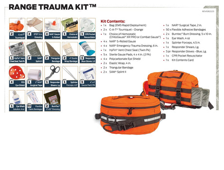 North American Rescue - Range Trauma Kit