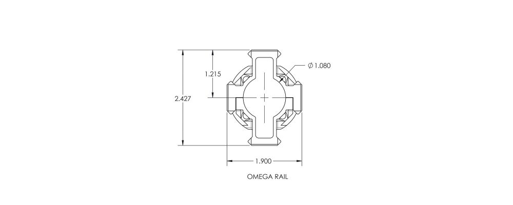 Daniel Defense - Omega Rail® 9.0, Picatinny