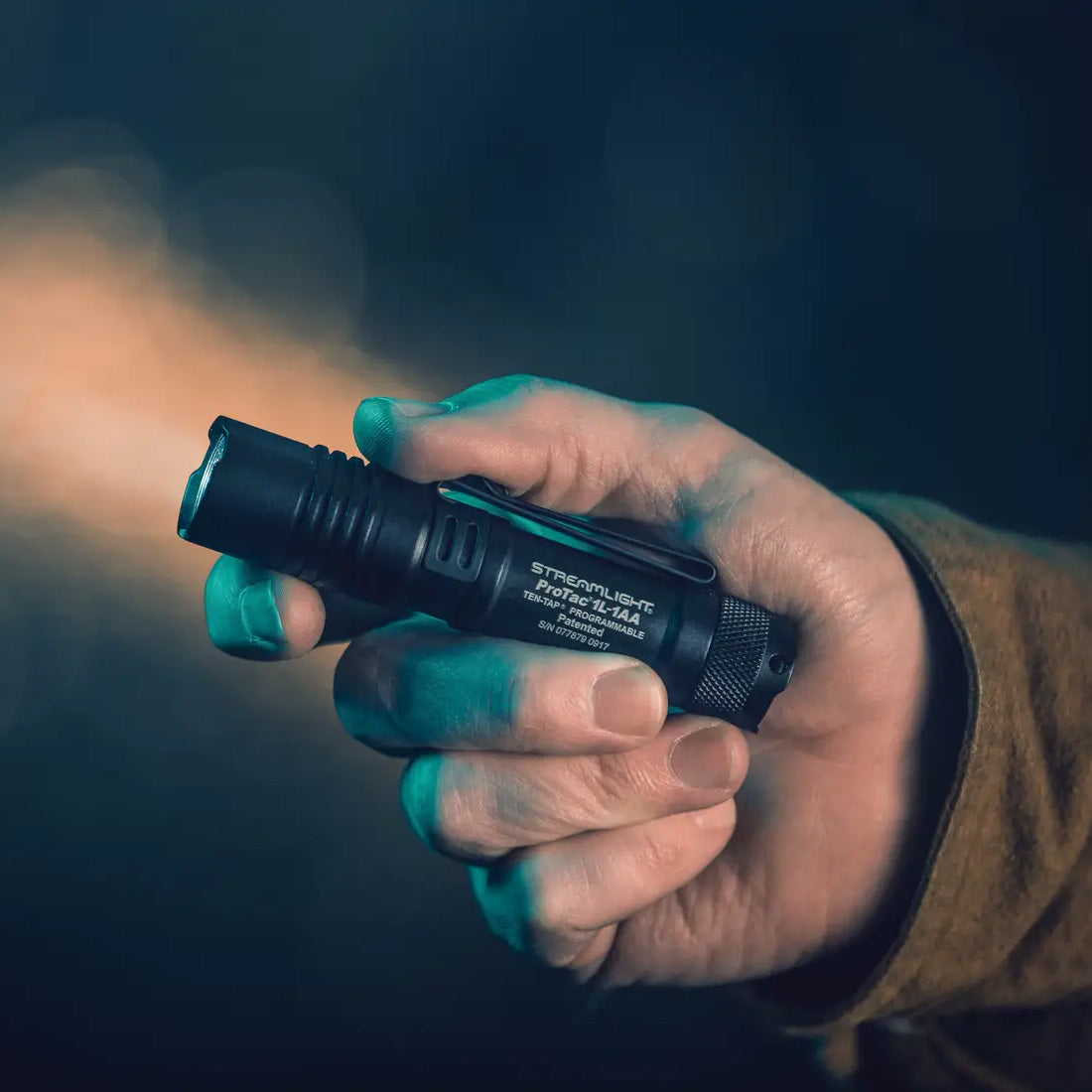 Streamlight - ProTac 1L-1AA Ultra-Compact Flashlight: Dual Fuel, High-Performance EDC Light, Black