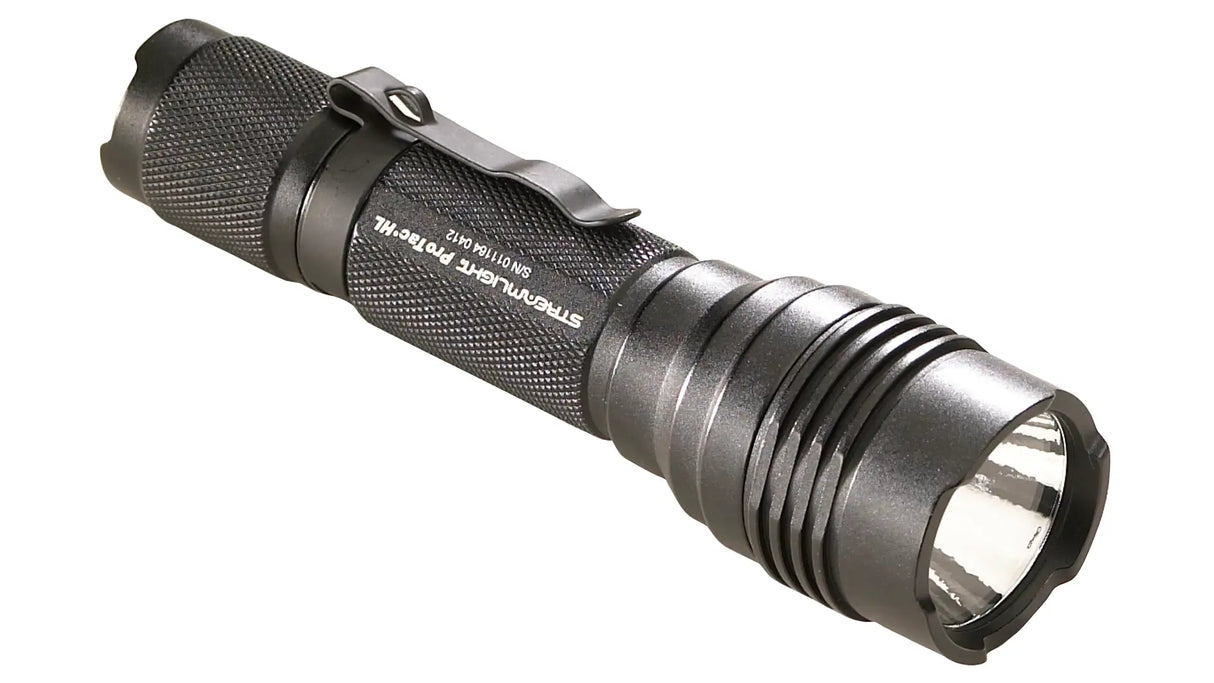 Streamlight - ProTac HL High-Lumen Tactical Flashlight: Programmable, 750 Lumen Beam with Ten-Tap Programming, Black