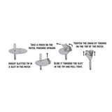 Otis Technology - 2" Round Gun Cleaning Patches for Small Caliber — view 5