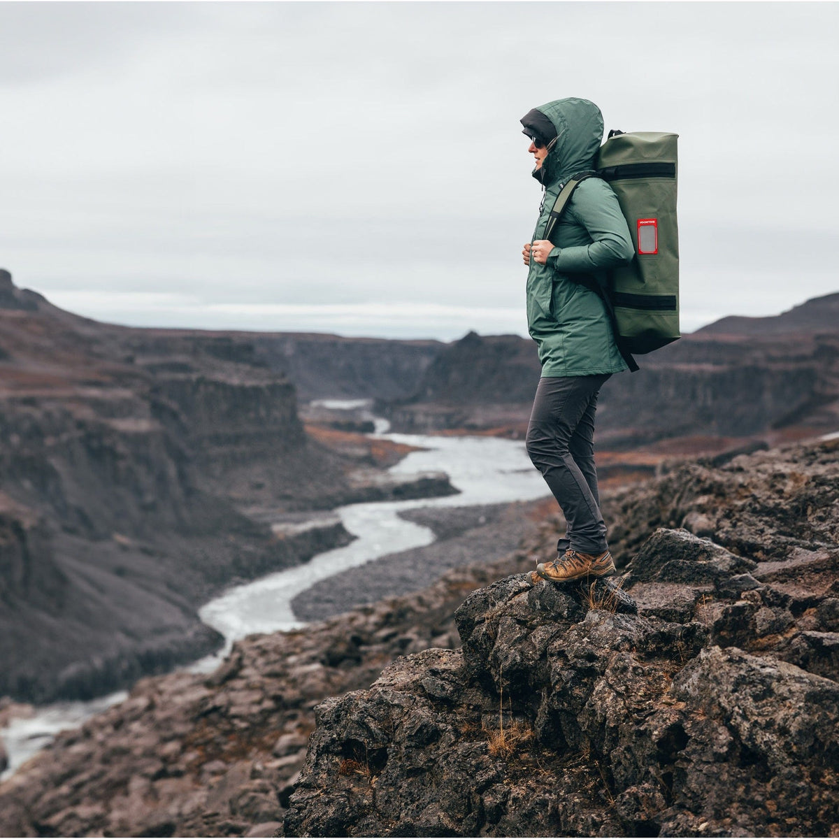 Uncharted Supply Co. The Vault 65L Waterproof Duffel Bag