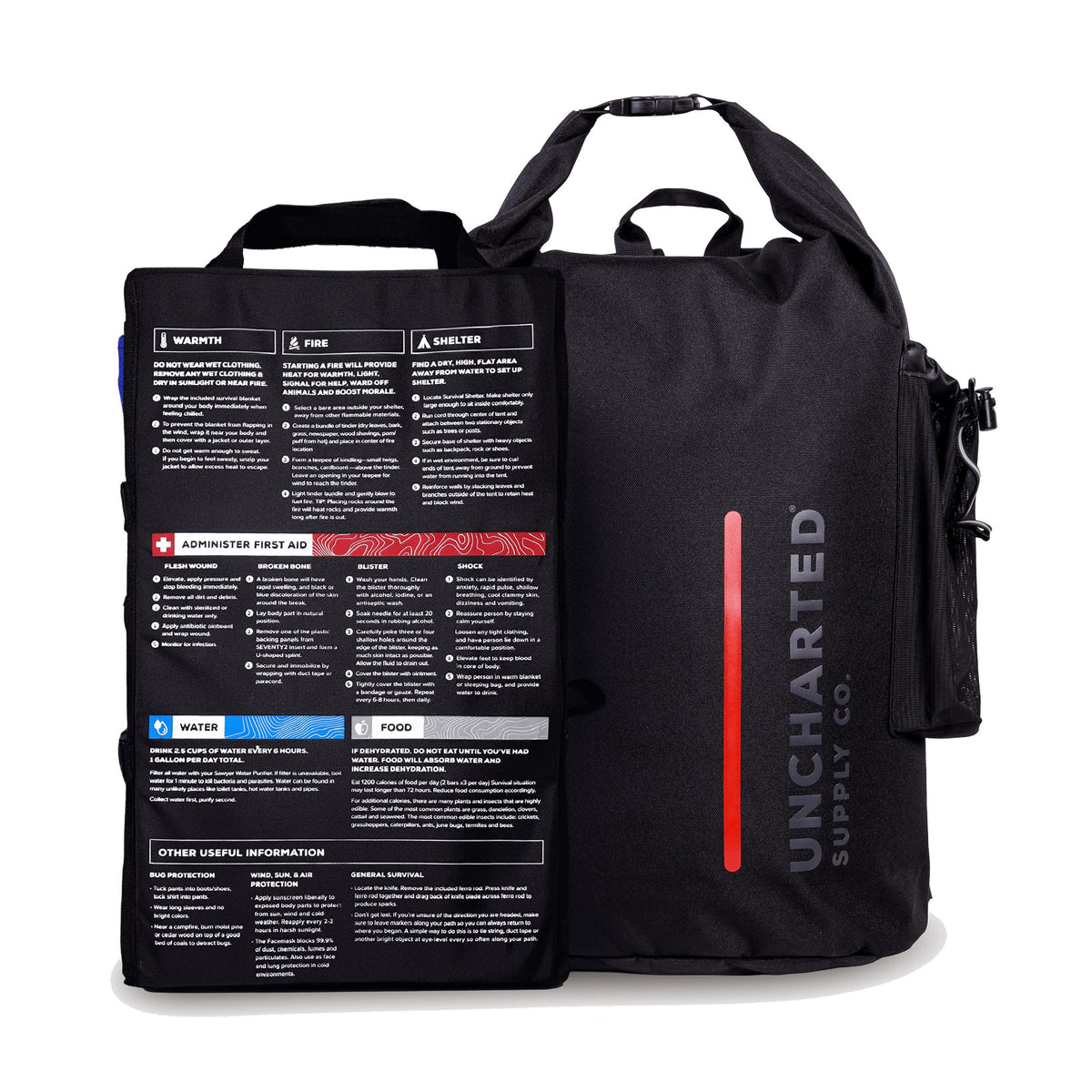 Uncharted Supply Co. SEVENTY2 Core Survival System