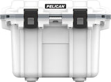 Pelican - 30QT Elite Cooler, White + Gray