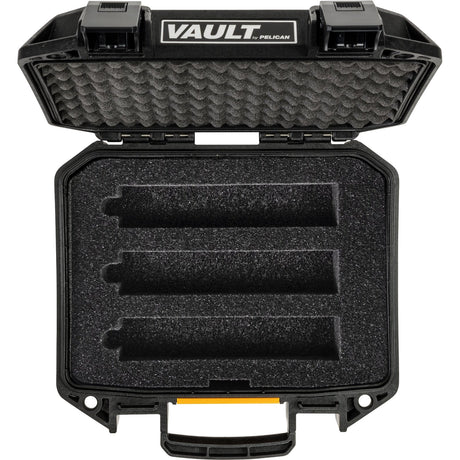Pelican - V100PF3 Vault Suppressor Case - Black, 3 Suppressor — view 2