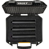 Pelican - V100PF3 Vault Suppressor Case - Black, 3 Suppressor — view 3