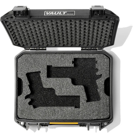 Pelican - Vault 1911 2-Pistol Case - Black — view 2