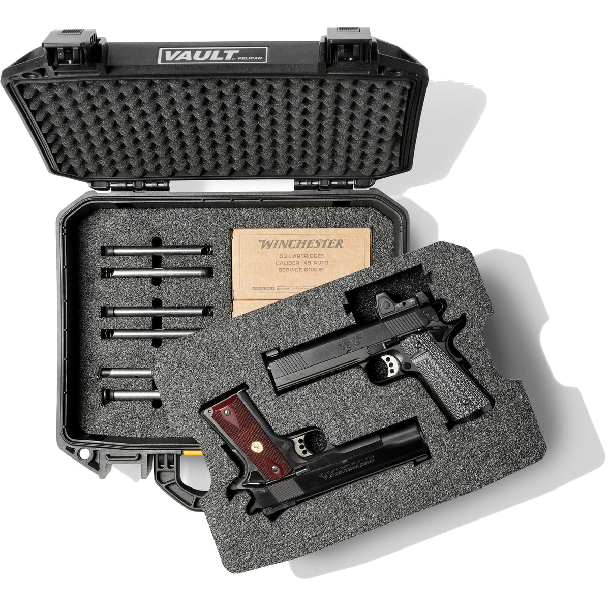 Pelican - Vault 1911 2-Pistol Case - Black — view 9