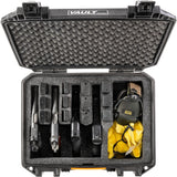 Pelican - V300PF5 Vault 5-Pistol Case - Gray — view 4
