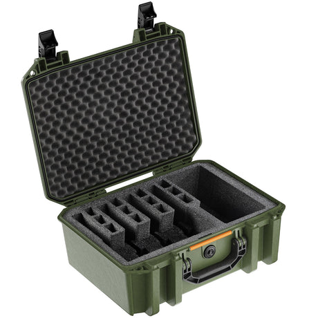 Pelican - V300PF5 Vault Universal 5-Pistol Case - OD Green