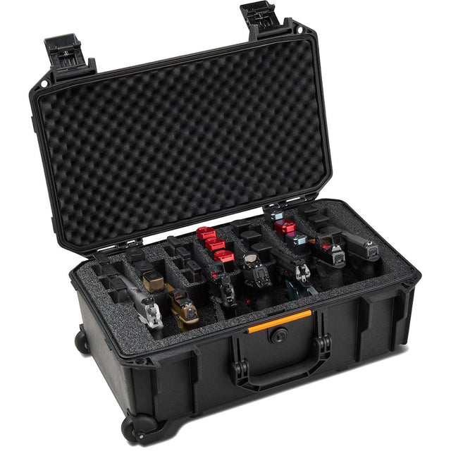 Pelican - V525PF7 Vault 7-Pistol Case - Black