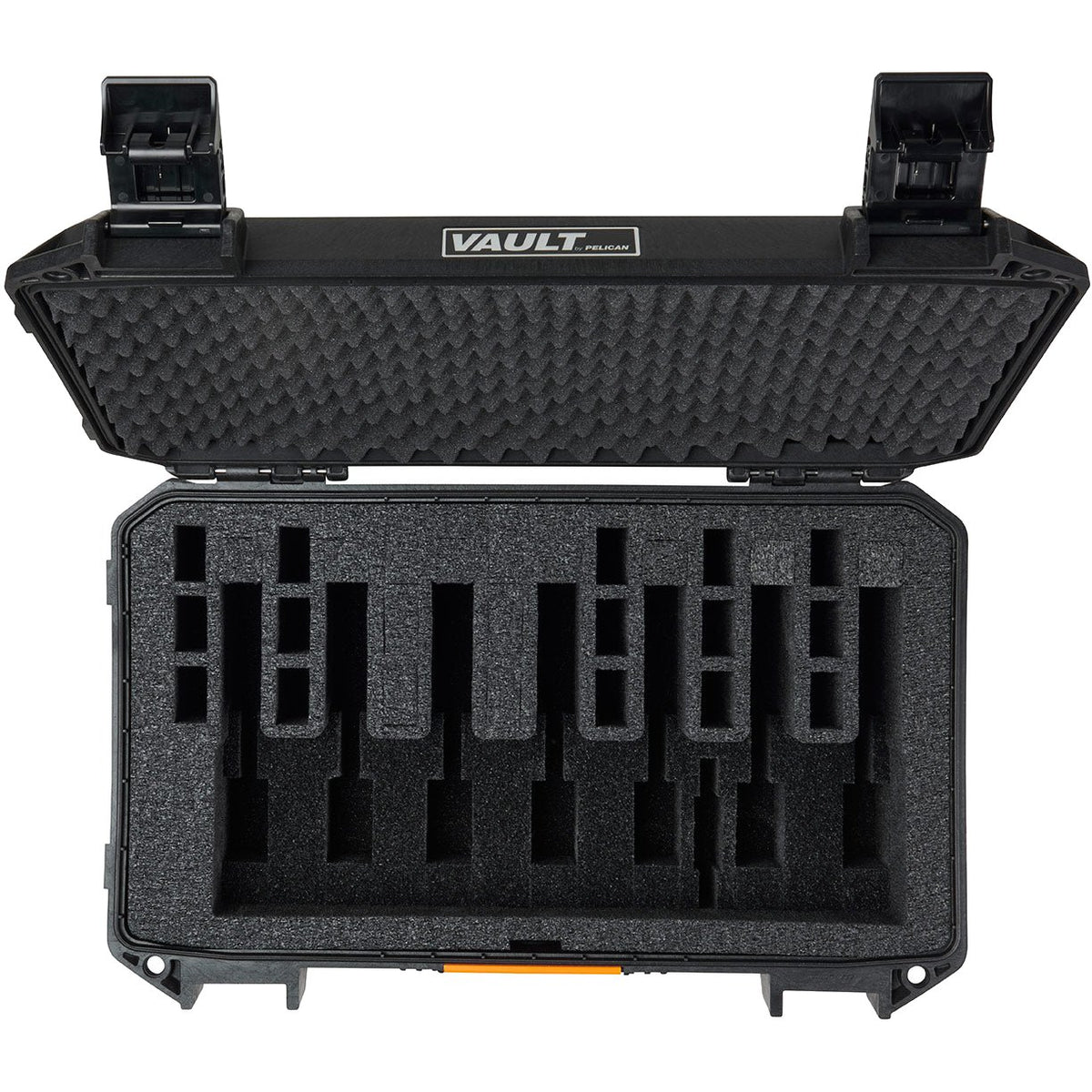 Pelican - V525PF7 Vault 7-Pistol Case - Black — view 6