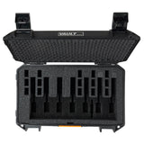 Pelican - V525PF7 Vault 7-Pistol Case - Black — view 7
