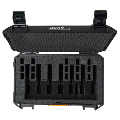 Pelican - V525PF7 Vault 7-Pistol Case - Black — view 7