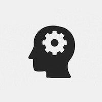 Mental resilience icon for outdoor survival and emergency preparedness strategies.