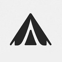 Icon representing shelter in outdoor survival and emergency preparedness context.