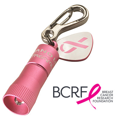 Streamlight - PINK NANO, Small Keychain Light that Supports the Breast Cancer Research Foundation