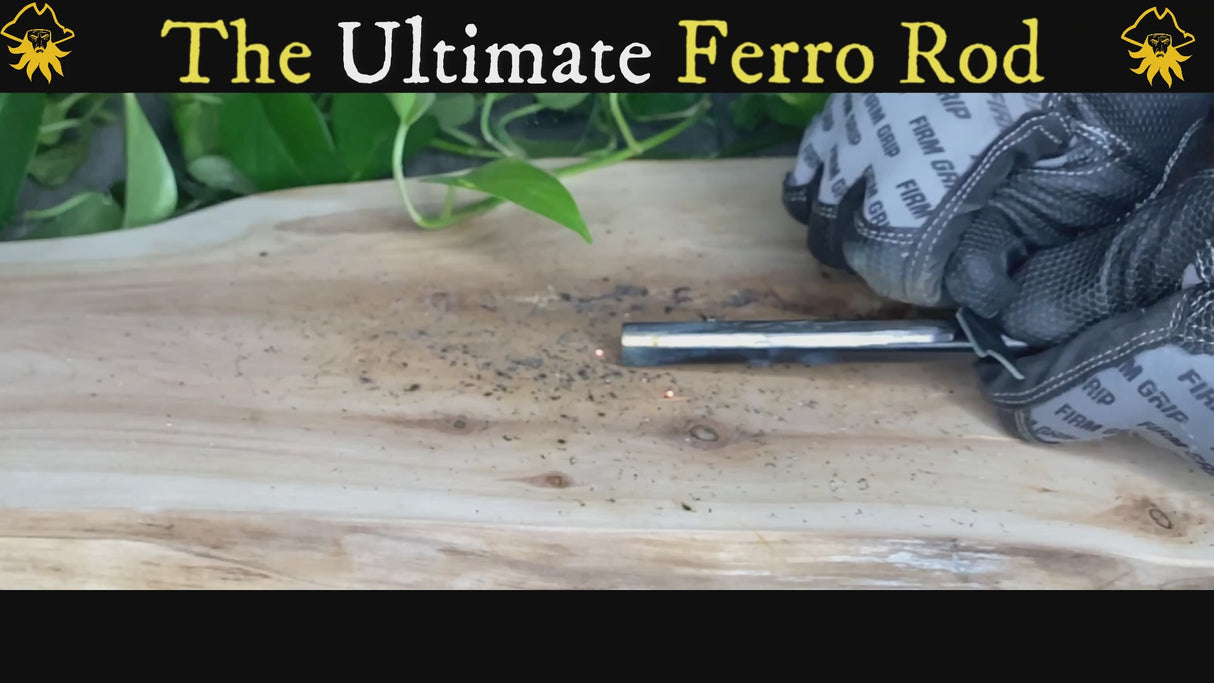 Black Beard Fire Starters - Ferro Rod