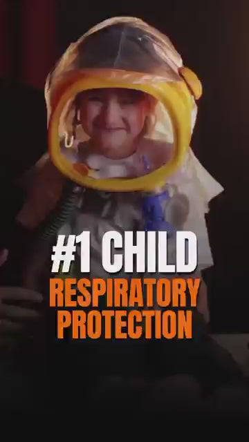 MIRA Safety - MIRA Safety MD-1 Children's Gas Mask - Full-Face Protective Respirator for CBRN Defense