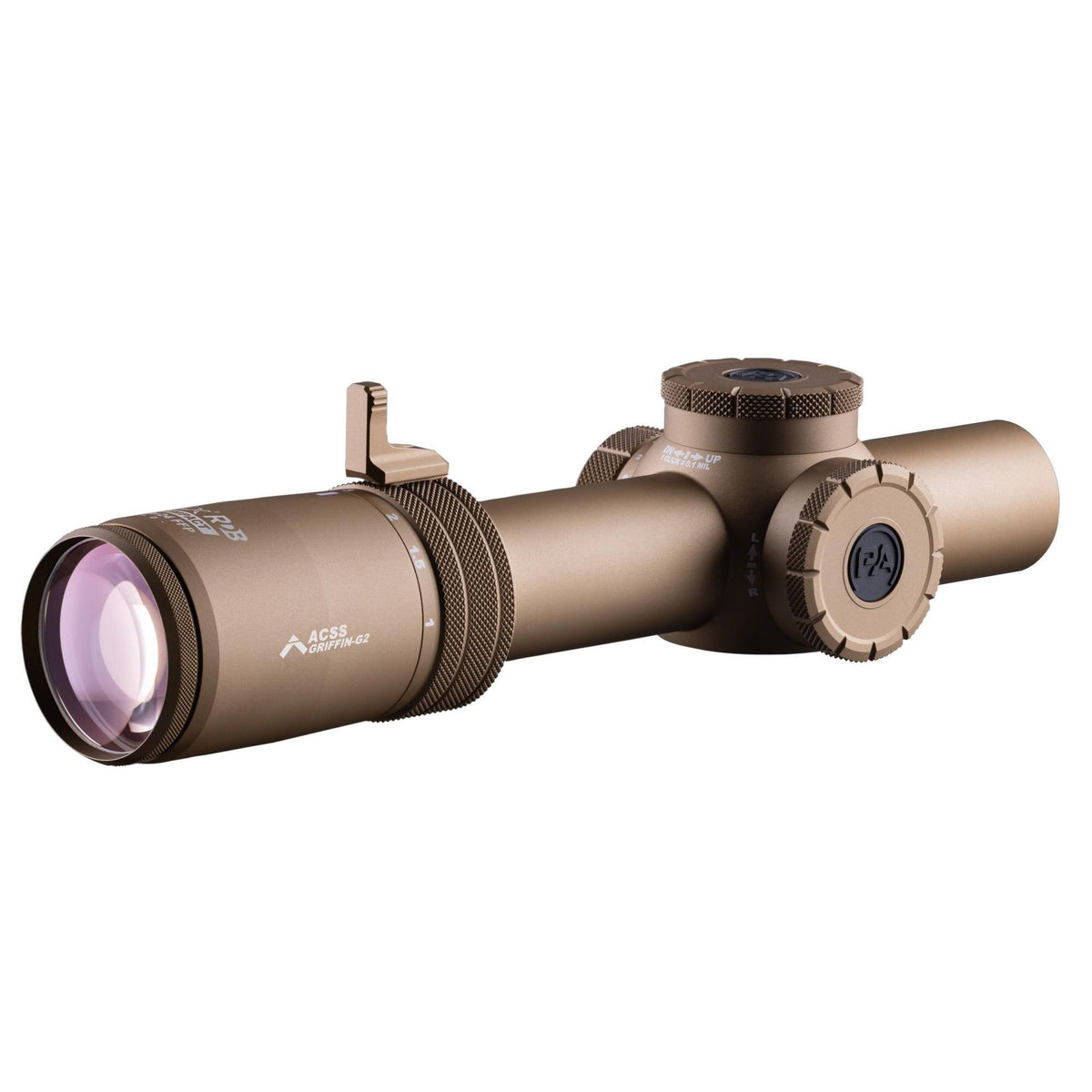 Primary Arms - PLxC 1-8x24 FFP Scope with ACSS Griffin MIL Reticle — view 4