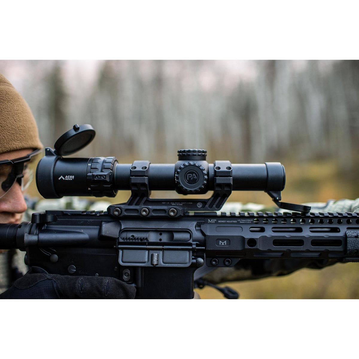Primary Arms - SLx 1-6x24mm SFP Gen IV Rifle Scope - Green ACSS NOVA — view 7