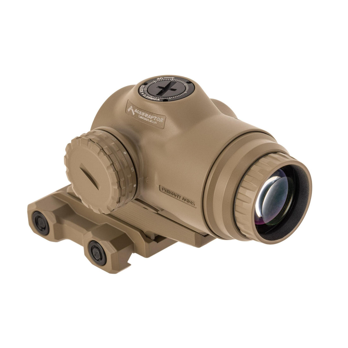 Primary Arms - SLx 3x MicroPrism with ACSS Raptor Reticle - FDE — view 2