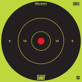 Pro-Shot - Splatter Shot 12" Green Bullseye Target 5-Pack