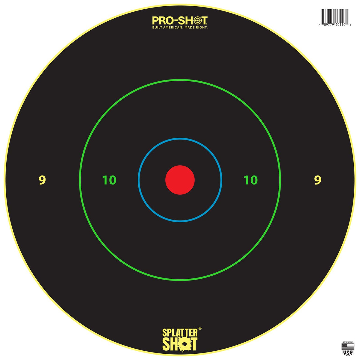 Pro-Shot Products - 12" Bullseye Multi-Color Rings - 5 Pack