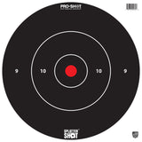Pro-Shot Products - Splatter Shot 12" White Bullseye Target - 5 Pack